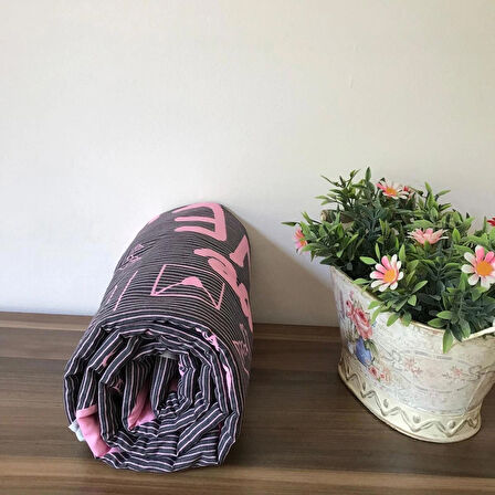 İpli Ayarlanabilir Isıya Dayanıklı Keçeli Stoperli Masası Kılıfı Örtüsü Bezi 55x140 Cm Pink Love