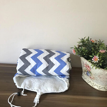 Ütü Masası Kılıfı Büyük Boy İpli Stoperli Keçeli Kılıfı Örtüsü Bezi 55x140cm Larissa