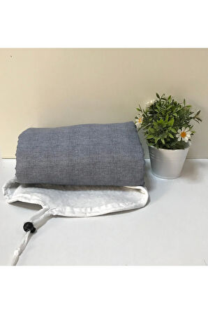 Ütü Masası Kılıfı Büyük Boy Ipli Stoperli Keçeli Kılıfı Örtüsü Bezi 55x140cm ASTOR