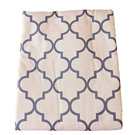 Ütü Masası Kılıfı Büyük Boy İpli Stoperli Keçeli Kılıfı Örtüsü Bezi 55x140cm Damask Caramel