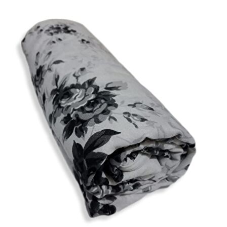 FAVORE CASA KEÇELİ ÜTÜ MASASI KILIFI 60X140CM BLACK ROSE