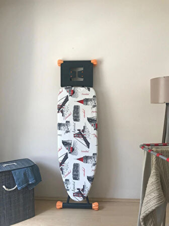 Ütü Masası Kılıfı Ipli Stoperli Keçeli Ütü Kılıfı Ütü Masası Örtüsü Ütü Bezi 55x140cm İstanbul