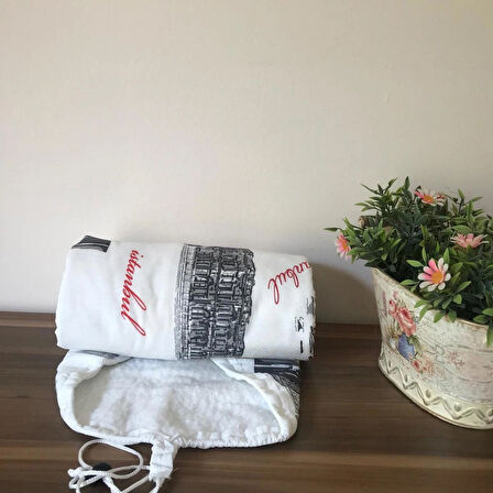 Ütü Masası Kılıfı Ipli Stoperli Keçeli Ütü Kılıfı Ütü Masası Örtüsü Ütü Bezi 55x140cm İstanbul