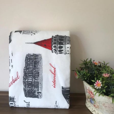 Ütü Masası Kılıfı Ipli Stoperli Keçeli Ütü Kılıfı Ütü Masası Örtüsü Ütü Bezi 55x140cm İstanbul