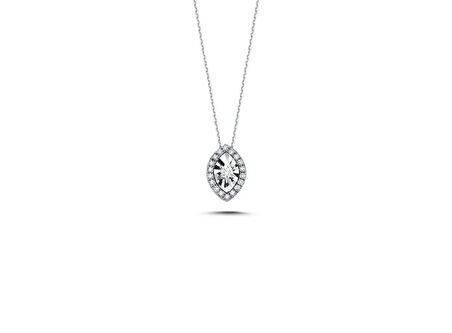 0,12ct Pırlanta Magic Damla Kolye