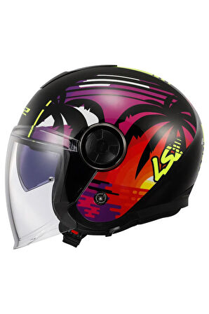 CLASSY PALM SİYAH KASK