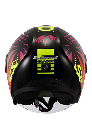 CLASSY PALM SİYAH KASK
