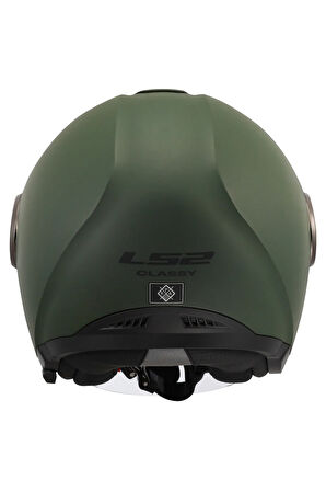 CLASSY MAT YEŞİL KASK