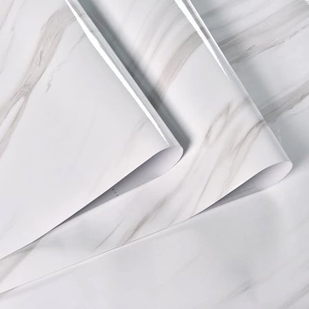 Açık Mermer Desenli Yapışkanlı Kaplama Kağıdı  Büyük Boy  Metre