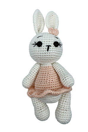 Amigurumi Tavşan Uyku Arkadaşı Ve Diş Kaşıyıcı Seti