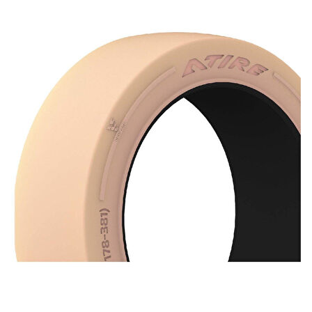 28x10-22 Runner Band Çemberli Düz İz Bırakmayan Dolgu Forklift Lastiği