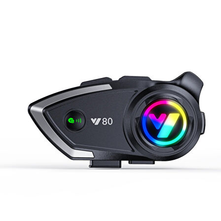 ALWAYS Y80 Kablosuz 5.3BT Motosiklet Kask Kulaklık Intercom Kaliteli Hoparlör ve Mikrofon