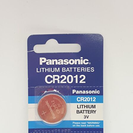 Panasonic Cr2012 3v Hafıza Pili -  1 ADET