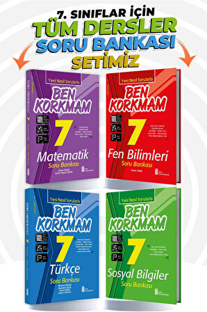 7. Sınıf Tüm Dersler Soru Bankası Seti