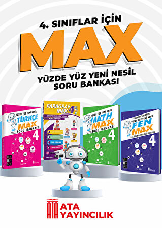 4. Sınıf Max Tüm Dersler Seti