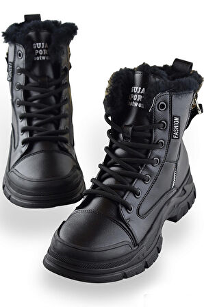 Guja 23K310-16 Tam Ortopedik Günlük Kadın Bot Ayakkabı Kadın Spor Kürklü Bot 