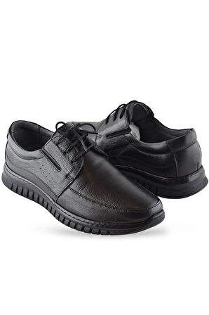 101 Tam Ortopedik Taban Hakiki Deri Erkek Ayakkabı Günlük Ultra Comfort
