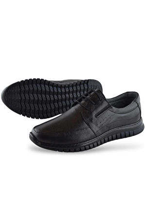 101 Tam Ortopedik Taban Hakiki Deri Erkek Ayakkabı Günlük Ultra Comfort