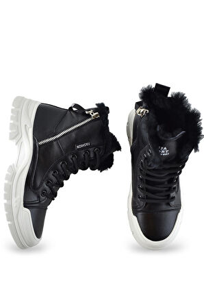 Guja 23K310-16 Tam Ortopedik Günlük Kadın Bot Ayakkabı Kadın Spor Kürklü Bot 