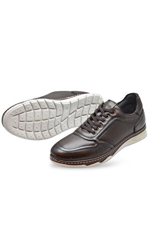 5320 Tam Ortopedik Taban Hakiki Deri Erkek Ayakkabı Hafif Poli Taban