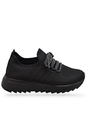 418 TAM Ortopedik Taban Triko Kadın Spor Ayakkabı Kadın Günlük Spor Ayakkabı