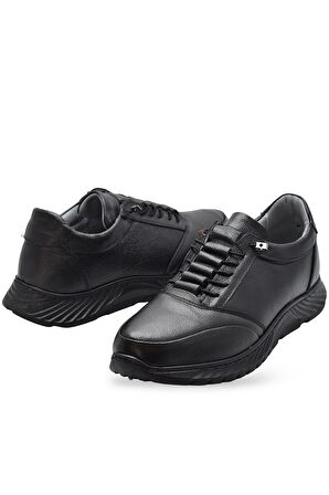 2046 Tam Ortopedik Taban Hakiki Deri Erkek Ayakkabı Günlük Erkek Deri Ayakkabı Hafif Poli Taban