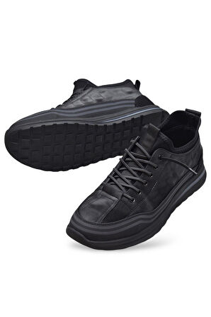 Tam Ortopedik Taban %100 Hakiki Deri Erkek Ayakkabı Kauçuk Kaymaz Esnek Taban 24K548