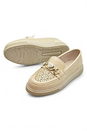 398 Rahat Taban Günlük Kadın Ayakkabı Tokalı Kadın Ayakkabı Laofer Oxfort Kadın Casual Ayakkabı