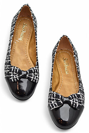 0893 Rahat Taban Günlük Kadın Babet Ayakkabı Nişan Düğün Abiye Kadın Klasik Ayakkabı