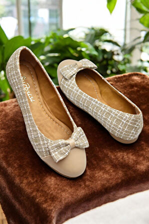 0893 Rahat Taban Günlük Kadın Babet Ayakkabı Nişan Düğün Abiye Kadın Klasik Ayakkabı