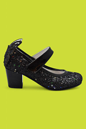 359 Abiye Kız Çocuk Topuklu Ayakkabı Kız Çocuk Nişan Abiye Ayakkabısı