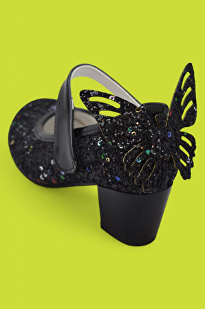 359 Abiye Kız Çocuk Topuklu Ayakkabı Kız Çocuk Nişan Abiye Ayakkabısı