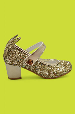 359 Abiye Kız Çocuk Topuklu Ayakkabı Kız Çocuk Nişan Abiye Ayakkabısı