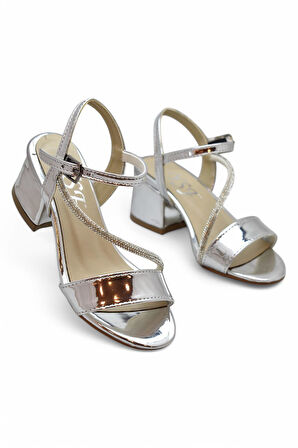 387 Abiye Kız Çocuk Topuklu Ayakkabı Kız Çocuk Nişan Abiye Ayakkabı Açık Çocuk Sandalet