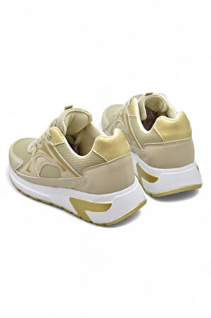 120 Full Ortopedik Yüksek Taban Kadın Spor Ayakkabı Kadın Ayakkabı