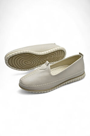 280H Rahat Ortopedik Taban Günlük Kadın Ayakkabı Babet Kadın Yazlık Ayakkabı