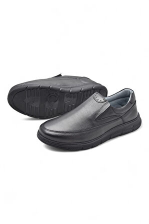 TAB202 Topuk Jelli Ortopedik Taban Hakiki Deri Erkek Ayakkabı Poli Hafif Taban