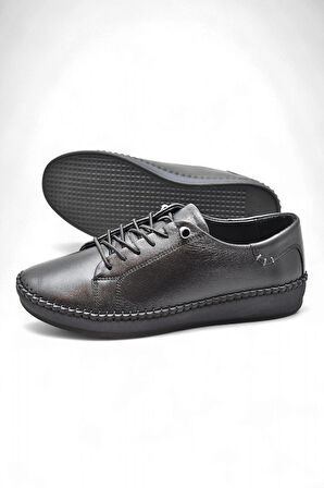 7866 Tam Ortopedik Taban Günlük Hakiki Deri Kadın Ayakkabı Kadın Casual Ayakkabı