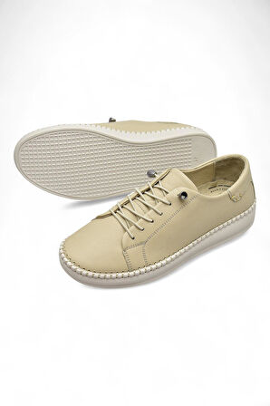 7866 Tam Ortopedik Taban Günlük Hakiki Deri Kadın Ayakkabı Kadın Casual Ayakkabı