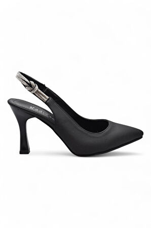 6509 9cm Kadın Topuklu Ayakkabı Stiletto Abiye Düğün Nişan Ayakkabısı