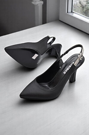 6509 9cm Kadın Topuklu Ayakkabı Stiletto Abiye Düğün Nişan Ayakkabısı