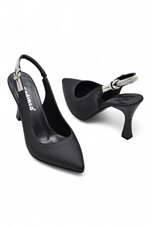 6509 9cm Kadın Topuklu Ayakkabı Stiletto Abiye Düğün Nişan Ayakkabısı