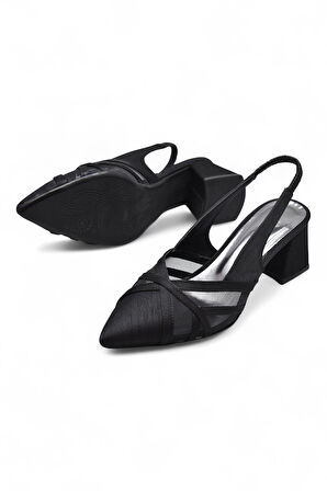 6521 4cm Kadın Topuklu Ayakkabı Stiletto Abiye Düğün Nişan Ayakkabısı