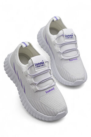 511 Rahat Taban Çocuk Spor Ayakkabı Unisex Spor Ayakkabı Bağcıksız Spor