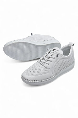 Z094 Tam Ortopedik Taban Günlük Hakiki Deri Kadın Ayakkabı Kadın Casual Ayakkabı