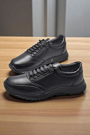 3400A Ortopedik Taban Günlük Hakiki Deri Erkek Ayakkabı Casual Erkek Deri Ayakkabı