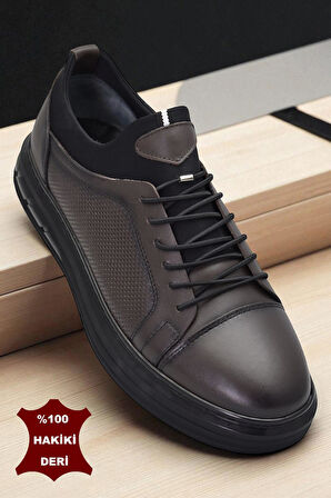 1228 Ortopedik Taban Günlük Hakiki Deri Erkek Ayakkabı Casual Erkek Deri Ayakkabı