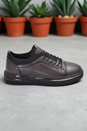 1228 Ortopedik Taban Günlük Hakiki Deri Erkek Ayakkabı Casual Erkek Deri Ayakkabı