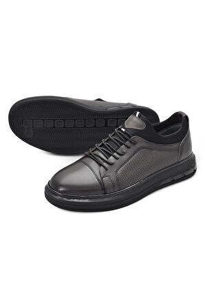 1228 Ortopedik Taban Günlük Hakiki Deri Erkek Ayakkabı Casual Erkek Deri Ayakkabı