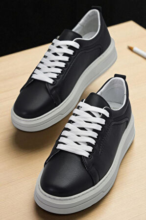 TAB476 Ortopedik Taban Hakiki Deri Erkek Ayakkabı Casual Günlük Erkek Ayakkabı